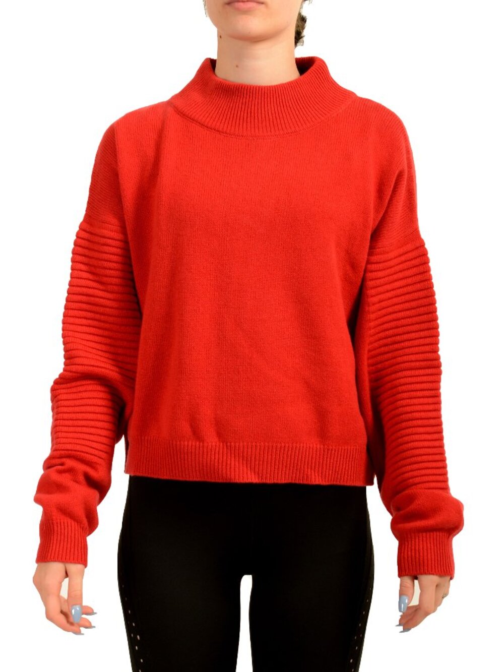 Scuderia Ferrari Women's 100% Cashmere Pullover Sweater US S IT 40